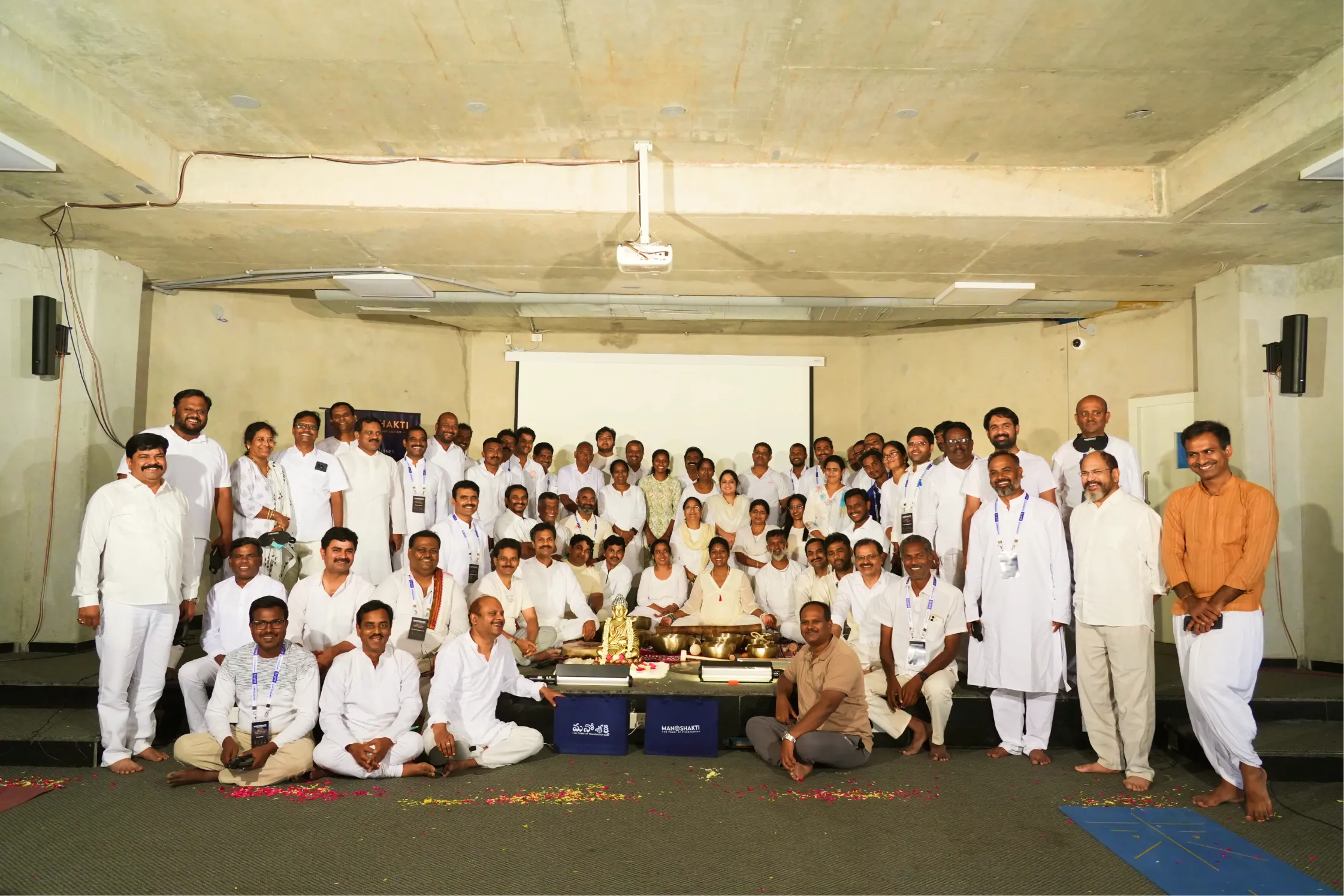 Sound healing session