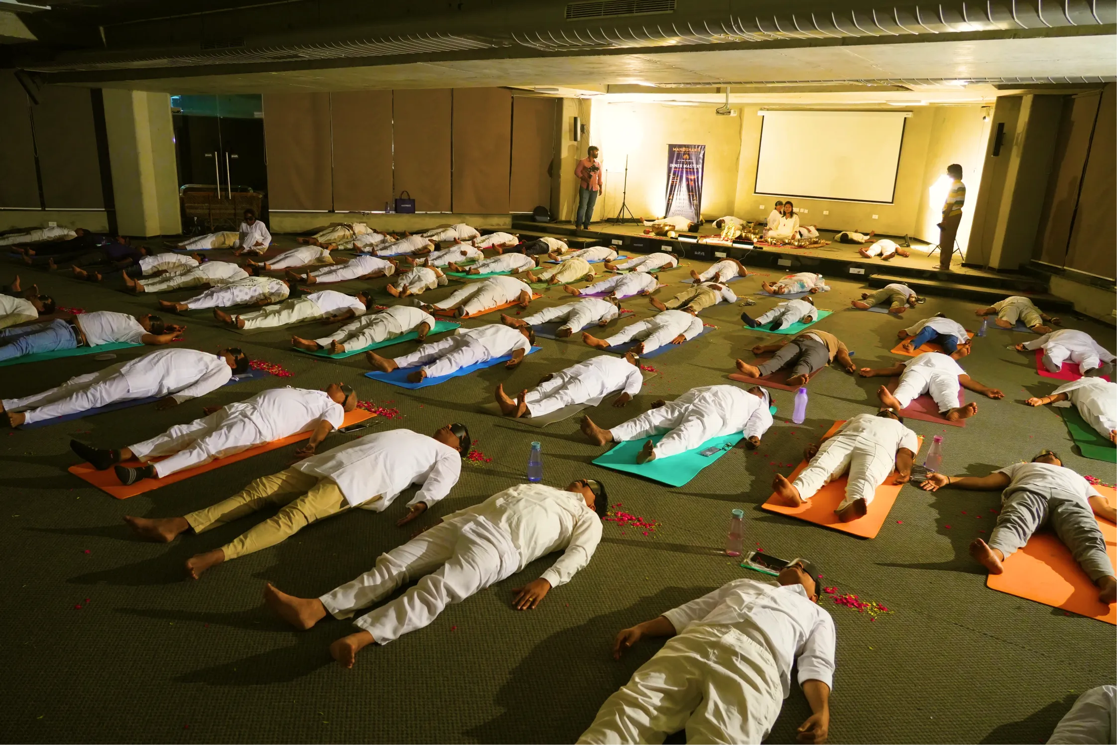 Sound healing session